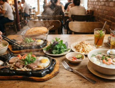Bò bít tết cho hai người nên kết hợp thêm món nhẹ