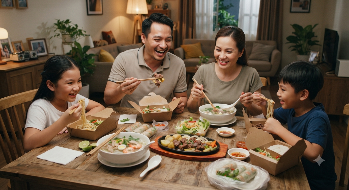 Lợi ích thực tế khi chủ động thời gian nhận món mang về